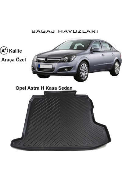 Gün-San Opel Astra H Kasa Sedan 3D Bagaj Havuzu