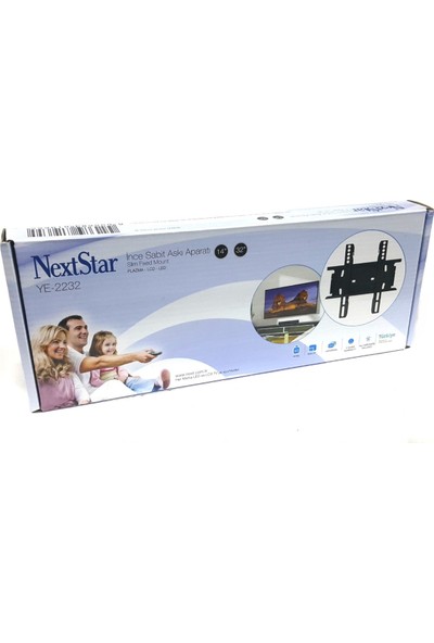 NextStar YE-2232 14''-32'' Sabit LCD LED TV Askı Aparatı