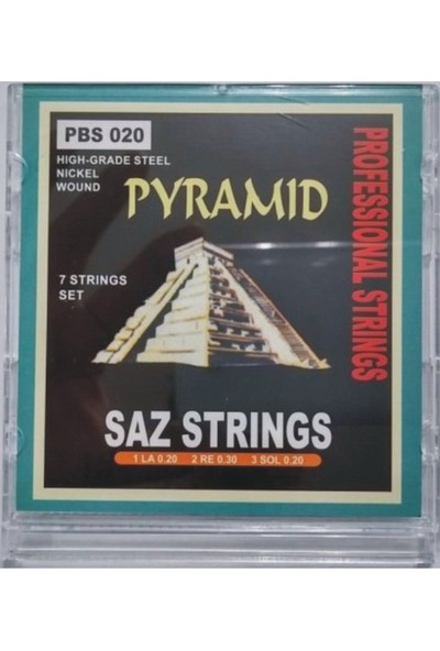 Pyramid Pbs 020 Uzun Sap İçin Saz Teli - Kutulu - Orjinal Alman