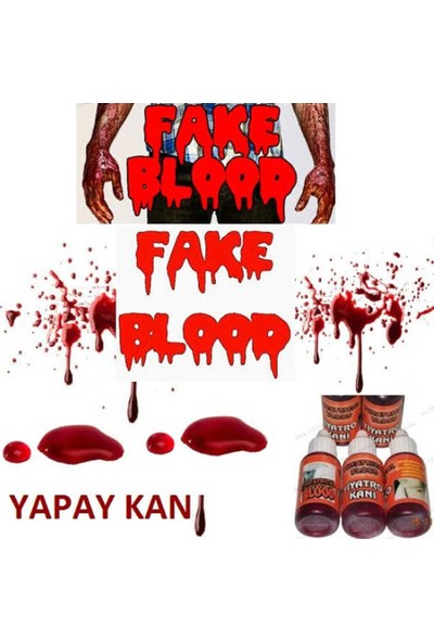 Theatre Blood Sahte Tiyatro Kanı - Fake Theatre Blood