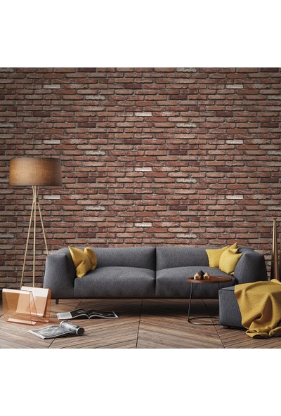 BienHome Exclusive Taş Tuğla Desen 9010 Duvar Kağıdı 5,33 M²