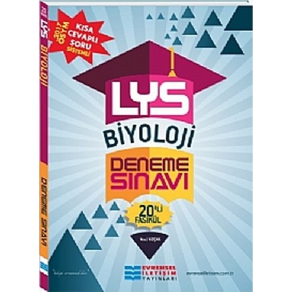 LYS Biyoloji Deneme Sınavı 20’Li Fasikül