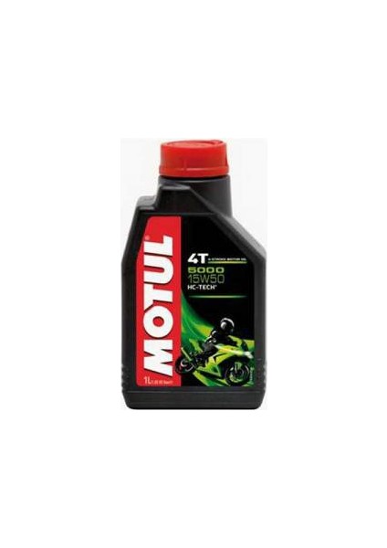 Motor Yağı Motul 5000 15W50 4T 1Lt