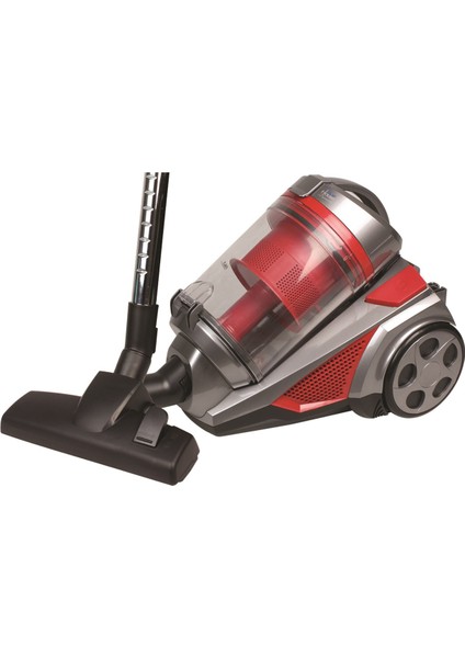 BH014C Dynamite Elektrikli Torbasız Süpürge 1400 Watt Kırmızı