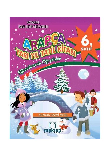 6. Sınıf Arapça Yarı Yıl Tatil Kitabı