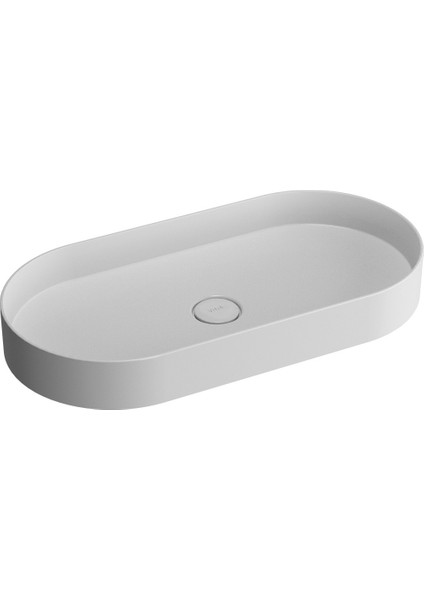 Memoria Oval Çanak Lavabo, 80 Cm Infinit