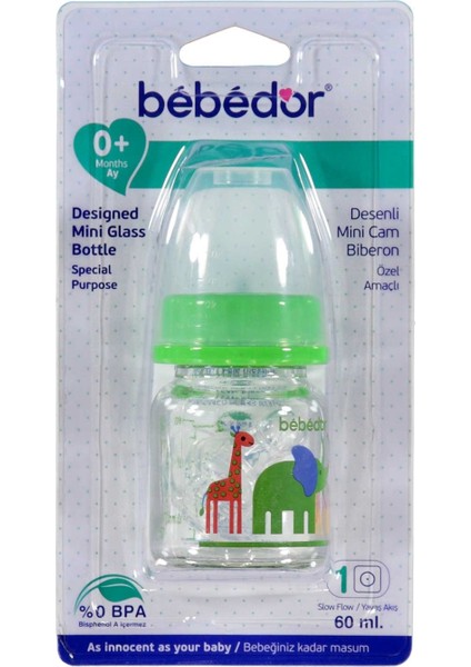 35301 Mini Cam Biberon 60 ml (Asortili)