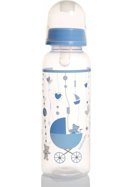24302 Orta Akış Pp Biberon 250 ml (Asortili)