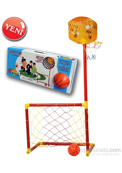 Portatif Kale & Basket Potası