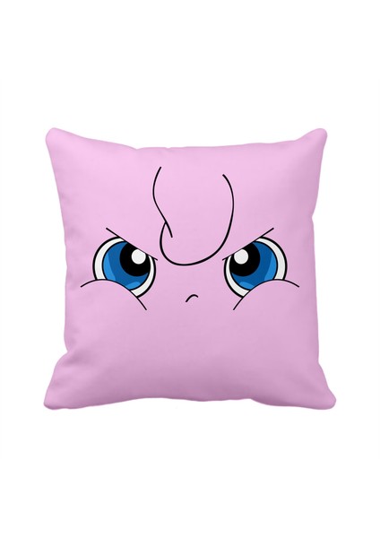 Jigglypuff Ciglipaf Pokemon Go Saten Yastık