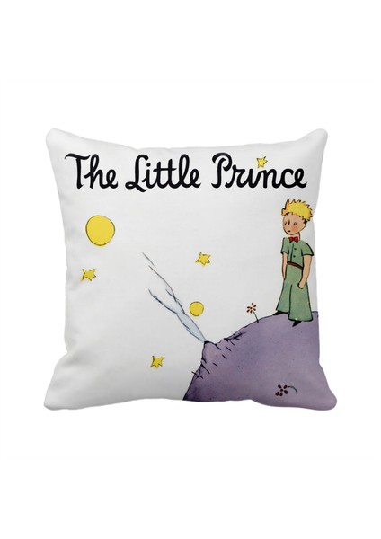The Litlle Prince Küçük Prens Kitap Saten Yastık