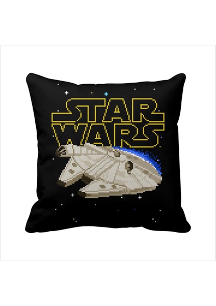 Uzay Gemisi 2 Star Wars Saten Yastık