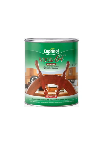 Cuprınol Wood Art Classic Yat Vernik 2,5 Lt.