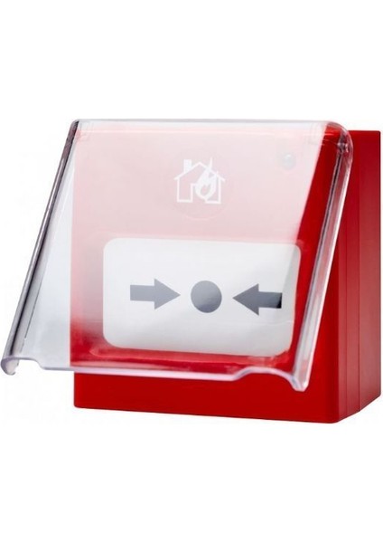 Resetlenebilir İhbar Butonu için Plastik Kapak Seti
