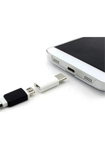 Type C To Micro Usb Dönüştürücü