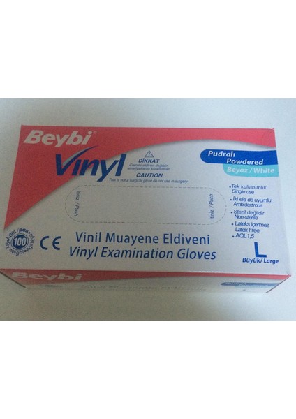 Vinly Eldiveni Pudralı Large