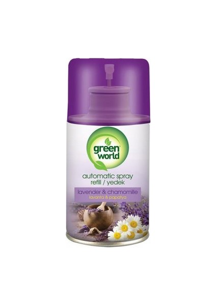 Green World Yedek Sprey 250 ml - Lavender&Chamomille