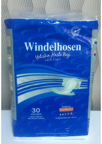 Windelhosen 30'Lu Orta Hasta Bezi