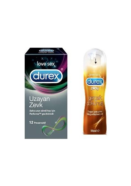 Gerçek Dokunuş + Uzayan Zevk Prezervatif