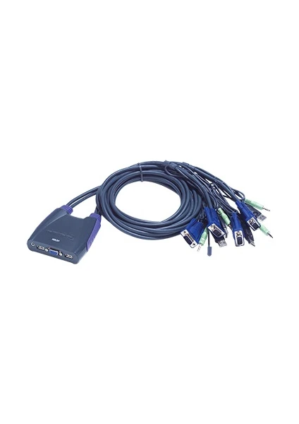 4Port Usb Cs64Us-At 4X 15Pin Dsub 2048X1536 Kvm Switch