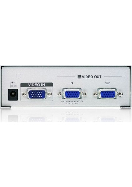 2Port Vs92A-A7-G 2X 15Pin Dsub 1920X1440 350Mhz Vga,Video Splitter 65Metre Mesafeye Kadar