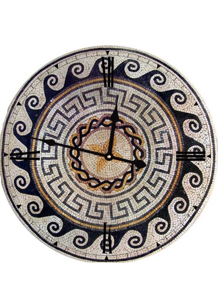 Ahşap Yuvarlak Duvar Saati