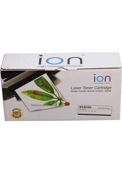 D104 ML/SCX/ siyah Ion toner