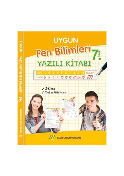 7. Sınıf Fen Bilimleri Yazılı Kitabı