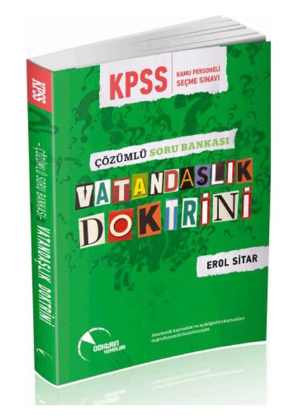 Doktirin Yayınları 2017 KPSS Vatandaşlık Çözümlü Soru Bankası