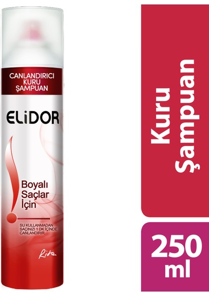 Boyalı Saçlar İçin Kuru Şampuan 250 ml