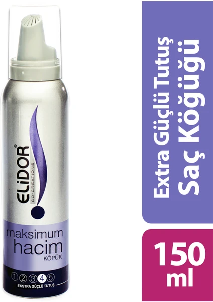 Köpük Maksimum Hacim Ekstra Güçlü Tutuş 150 ml