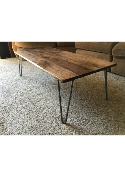 Doğal Ahşap Masif Ceviz Orta Sehpa modelleri