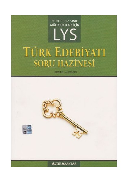 Altın Anahtar Yayınları 9-10-11-12. Sınıf Lys Türk Edebiyatı Soru Hazinesi