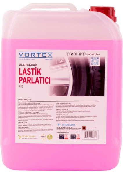 Vortex Lastik Parlatıcısı 5 kg