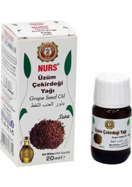 Üzüm Çekirdeği Yağı 20 Ml