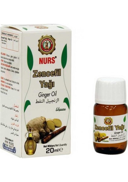 Zencefil Yağı 20 Ml