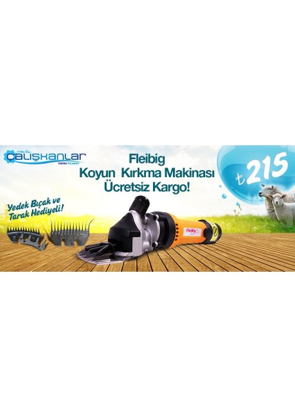 Koyun Kırkma Makinası Fleibig fiyatları