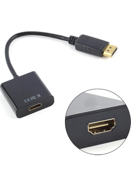 4556 Displayport To HDMI Çevirici Adaptör Kablosu