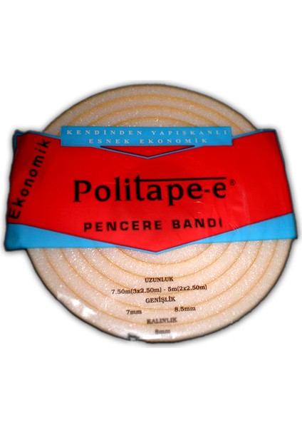 Pencere Bantı 7,50 Mt x 7 Mm x 8 Mm