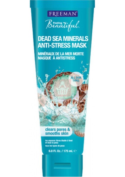 Dead Sea Minerals Facial Anti Stress Mask 175Ml