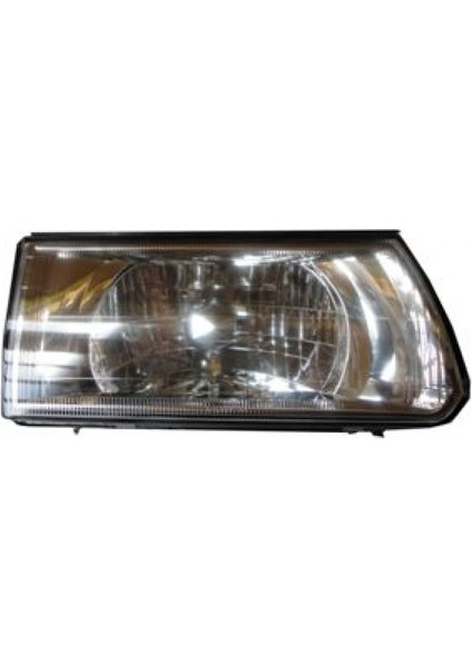 Mitsubishi L300- Minibüs- 01/09 Far Lambası R Manuel Şeffaf Camlı (Casp)