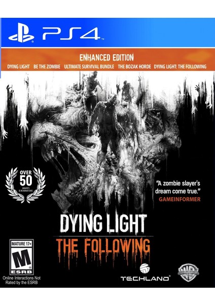 Dying Light The Following PS4 Oyun