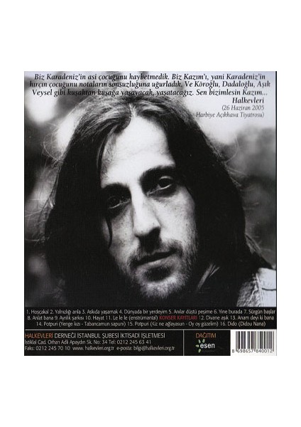 Kazım Koyuncu - Dünyada Bir Yerdeyim (CD)