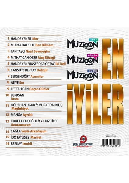 Various – Müzioon En İyiler CD