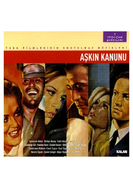 Yeşilçam Şarkıları 1/Aşkın Kanunu CD