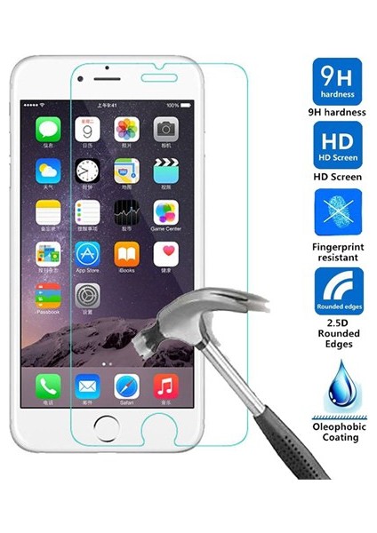 Apple iPhone 6 Plus-6S Plus Temperli Ekran Koruyucu