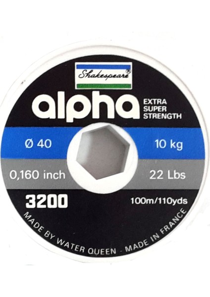 Alpha Black Misina (100 mt)