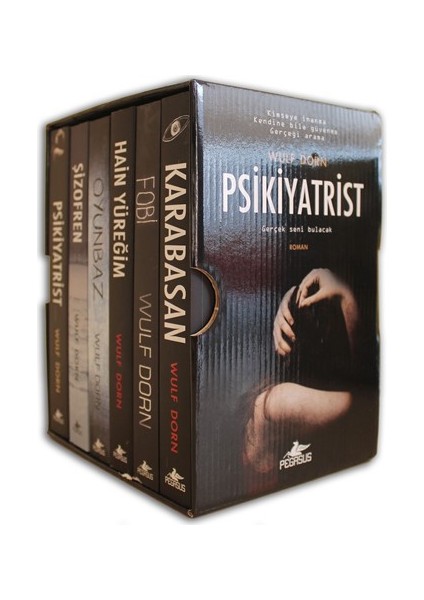 Wulf Dorn Psikolojik Gerilim Kutulu Özel Set (6 Kitap)