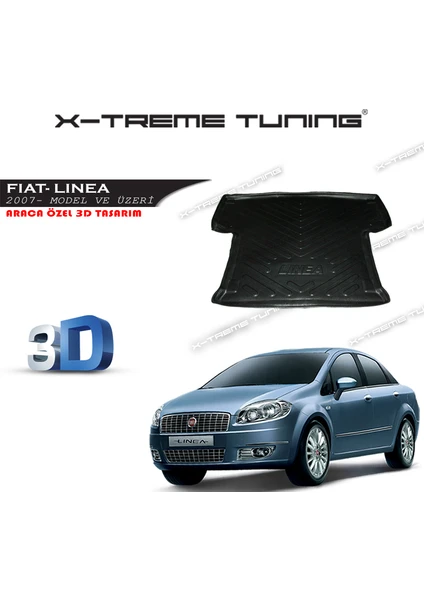 Xt Fiat Linea Bagaj Havuzu 3D Tasarım