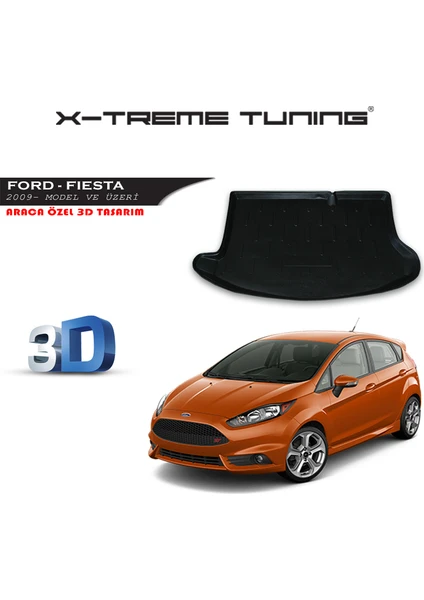 Xt Ford Fiesta Bagaj Havuzu 3D Tasarım